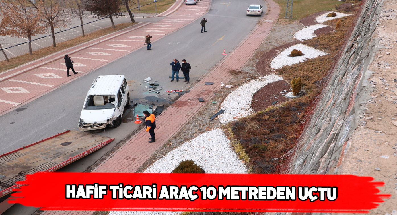 Karaçayır yolu üzerinde trafik kazası meydana geldi
