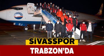 Kırmızı-beyazlılar Trabzon’a iniş yaptı