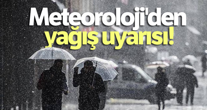 Meteorolojiden yağış uyarısı – 18 Aralık, hava tahmini