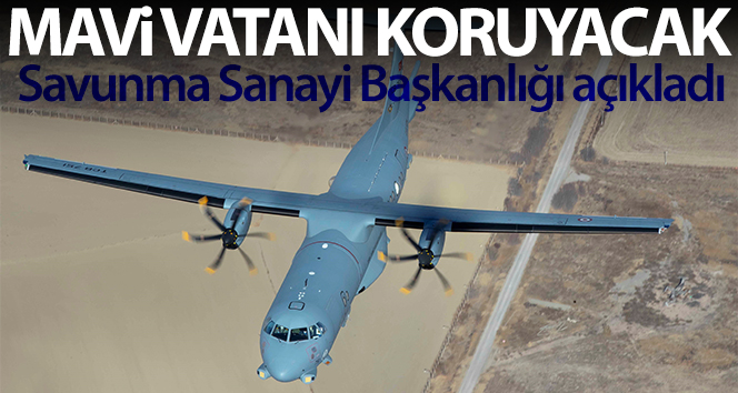 P-72 deniz karakol uçağı mavi vatanı koruyacak