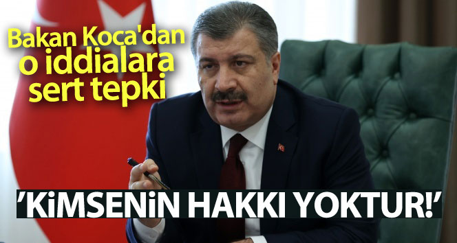 Sağlık Bakanı Koca: ‘Araştırmacı gazetecinin kendi belgesini vermesi ve arkasında durması yakışıyor’