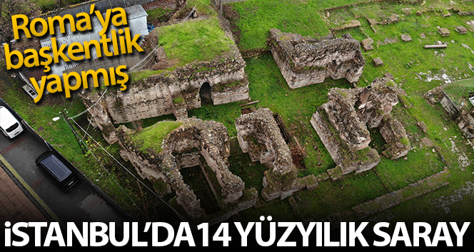 Sancaktepe Meydanı’ndaki 14. yüzyıldan kalma saray ortaya çıkarıldı