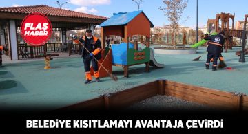 Sivas Belediyesi sokağa çıkma yasaklarından faydalandı