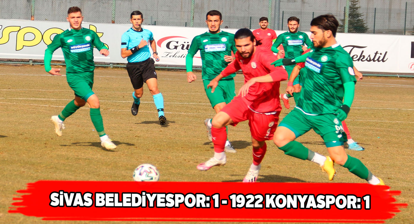 Sivas Belediyespor evinde berabere kaldı