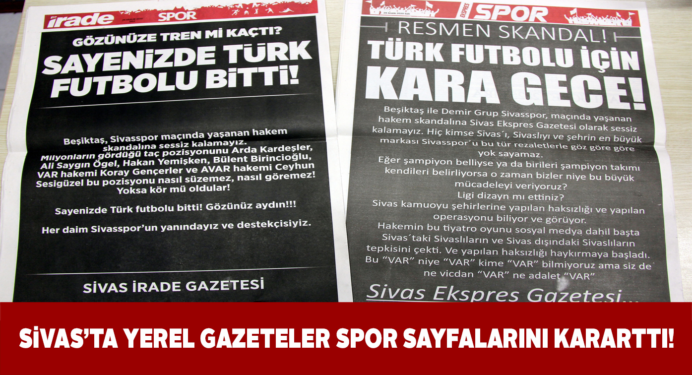 Sivas’ın yerel medyasından Yiğidolar’a destek geldi