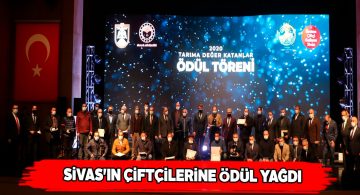 Sivaslı başarılı çiftçiler Vali tarafından ödüllendirildi