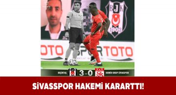 Sivasspor’dan hakem ile ilgili karartmalı paylaşım