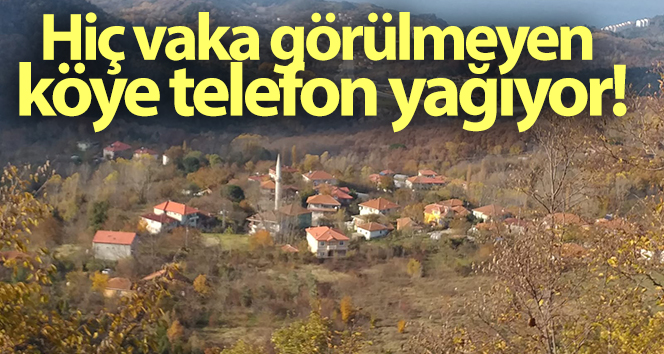 Vakaların görülmediği köye telefon dökülüyor