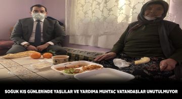 Kaymakamlıktan yaşlılara ve muhtaçlara sıcak yemek servisi