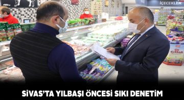 Yılbaşı öncesinde Sivas genelinde alkol denetimi