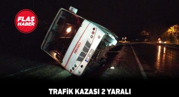 Yoncalık’ta trafik kazası