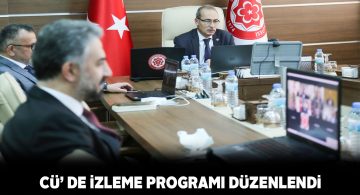 Yükseköğretim Kalite Kurulu ile izleme toplantısı düzenlendi