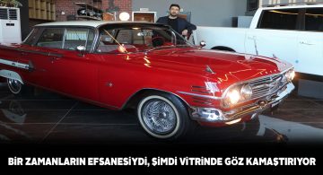 1960 model araçlarına bir evlat gibi bakıyorlar