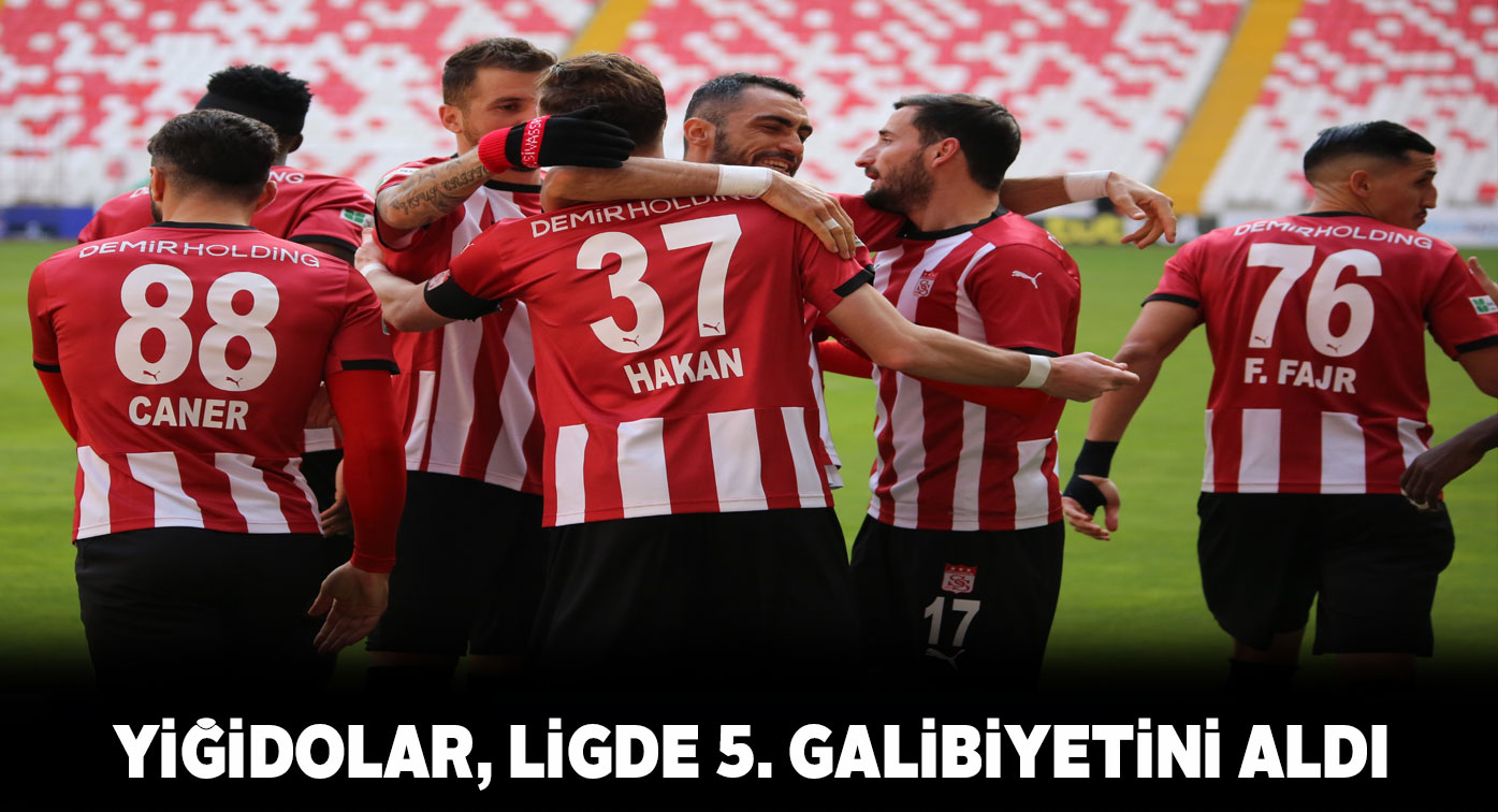 DG Sivasspor Gaziantep galibiyeti ile 5. galibiyetine ulaştı