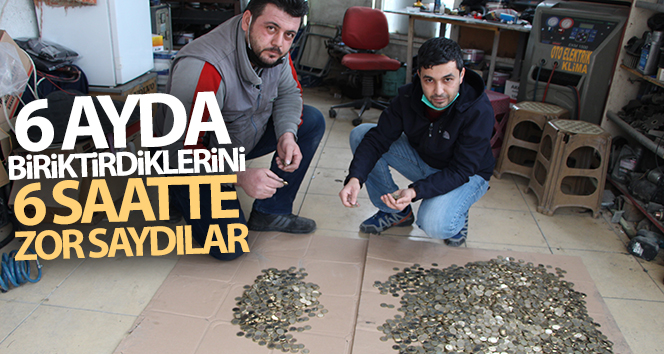 6 ayda biriktirdiklerini 6 saatte zor saydılar