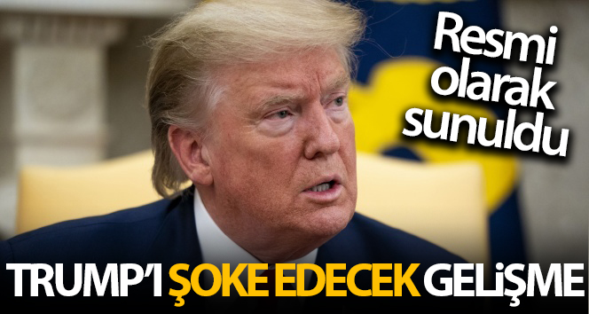 ABD Başkanı Donald Trump’ın görevden alma metni resmen sunuldu