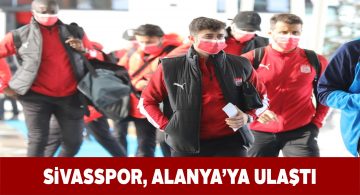 Kırmızı-beyazlılar zorlu deplasman için Alanya‘ya iniş yaptı