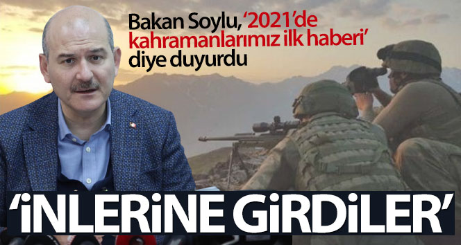 Bakan Soylu böyle açıkladı! “Yuvalarına girdiler …”