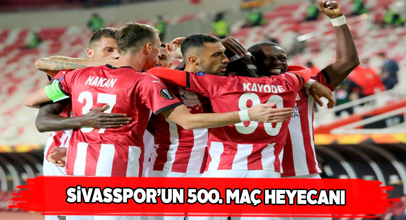 Sivasspor, Başakşehir müsabakası ile 500. maçına çıkıyor