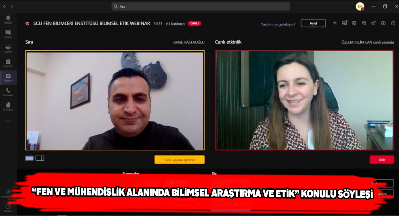 Cumhuriyet Üniversitesinde ‘Bilimsel Araştırma’ konulu program