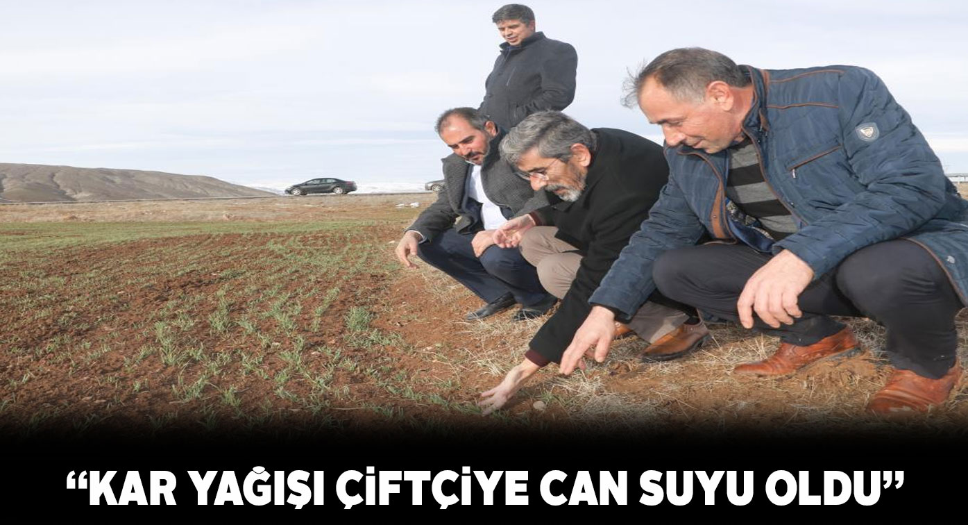 Çiftçilerin kuraklık tedirginliği yağışlarla birlikte son buldu