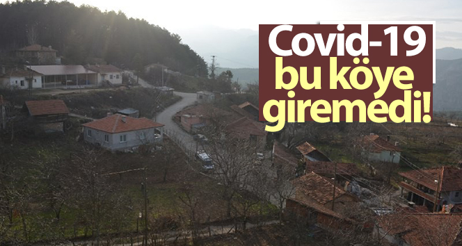 Covid bu köye giremedi