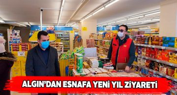 Gürün Kaymakamı Algın esnafı ziyaret etti