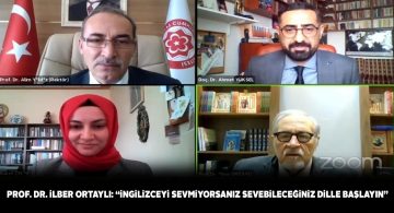 İlber Ortaylı, CÜ’nün düzenlediği online konferansa katıldı