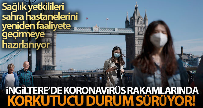 İngiltere’de son 24 saatte 53 bin 285 yeni korona vakası