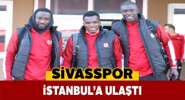 Kırmızı-beyazlılar zorlu deplasman için İstanbul’a iniş yaptı