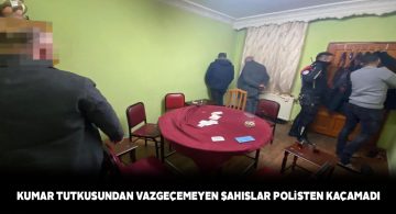 Kaçak kumar baskınında 10 kişiye ceza