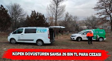 Kangalları dövüştüren kişiye 26 bin TL idari para cezası verildi