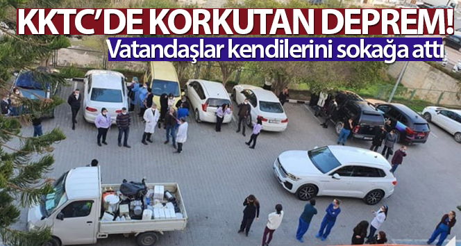KKTC’de 5.3 büyüklüğünde deprem