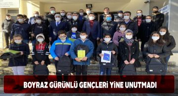 Milletvekili Osman Boyraz’dan gençlere destek