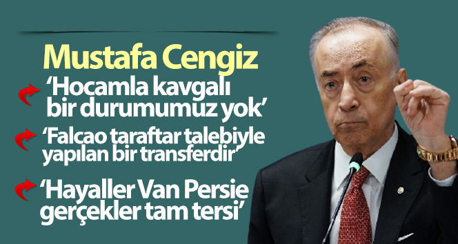 Mustafa Cengiz’den transfer ve Fatih Terim açıklaması