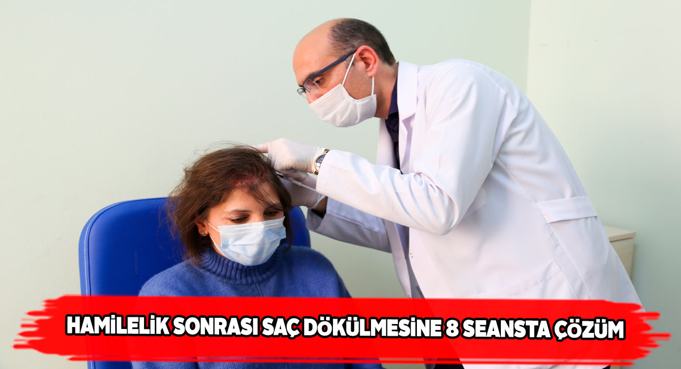 Üniversite hastanesinden saç dökülmesine kısa sürede çözüm