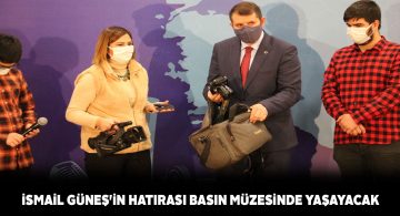 Şehit gazeteci İsmail Güneş’in cihazları müzede sergilenecek