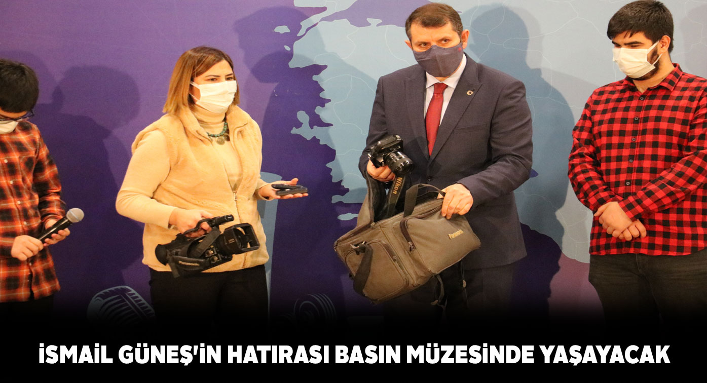 Şehit gazeteci İsmail Güneş’in cihazları müzede sergilenecek