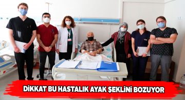 Şeker hastalığı olanlar evladına bakar gibi ayaklarına bakmalı