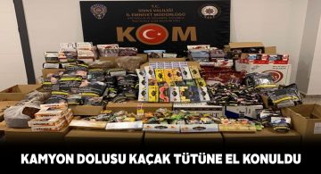 Sivas KOM Şube kaçak tütüne dur dedi