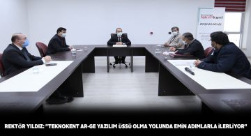 Cumhuriyet Teknokent’te yılın son toplantısı icra edildi