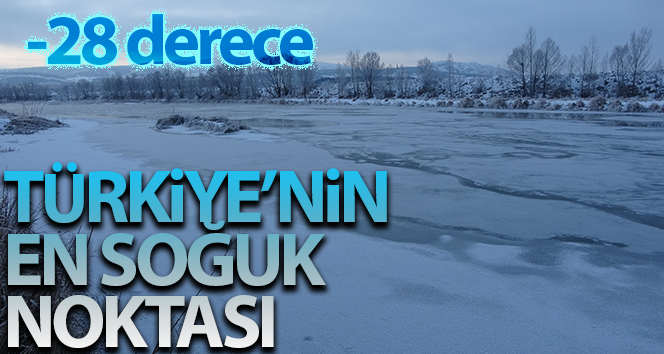 Soğuk havada zirve eksi 28’le İmranlı’nın