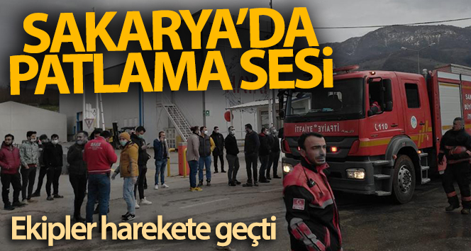 Son dakika! Sakarya’da patlama sesi! Sakarya’da ne oldu? Ekipler harekete geçti