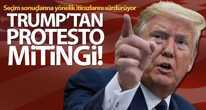 Trump, 6 Ocak’ta kitlesel protesto mitingi düzenleyecek