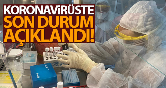 Türkiye’de son 24 saatte 6.818 koronavirüs vakası tespit edildi