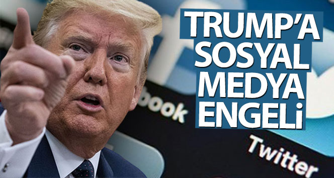 Twitter ve Facebook, Trump’ın hesaplarını askıya aldı