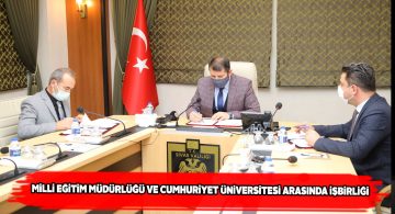 Üniversite ile İl Milli Eğitim arasında protokol imzalandı