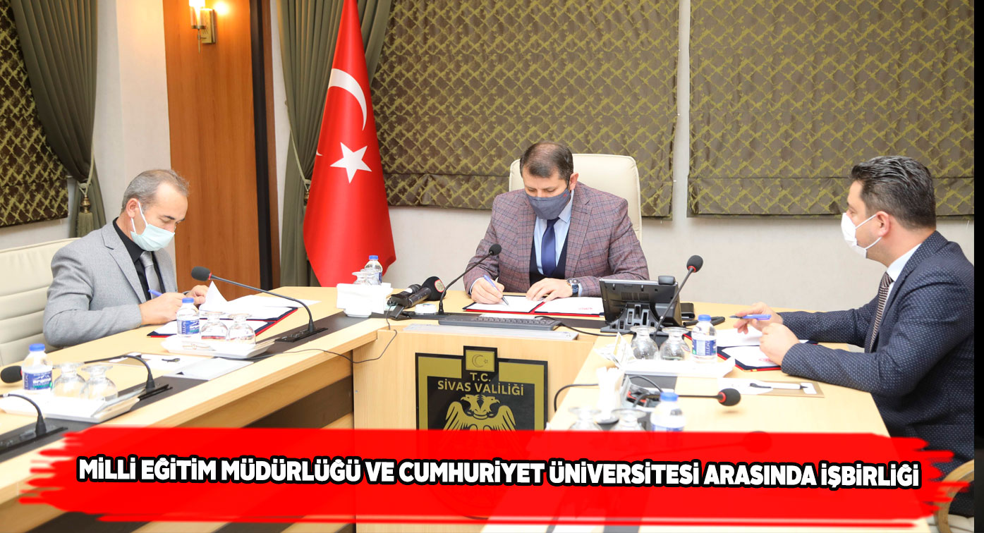 Üniversite ile İl Milli Eğitim arasında protokol imzalandı