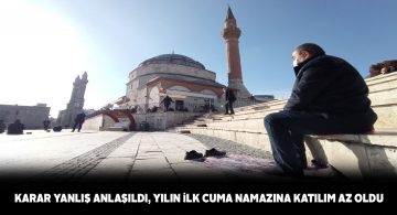 Vatandaş kararı yanlış anladı Cuma namazında camiler dolmadı