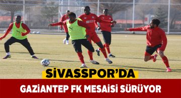 Yiğidolarda Gaziantep FK maçı hazırlıkları devam ediyor